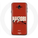 Maniacase Etui voor Samsung Galaxy J5 2017 La casa de papel Geldroof Nairobi