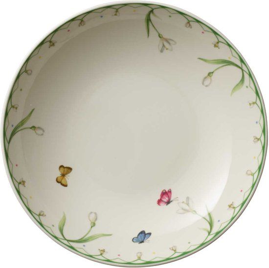 Villeroy & Boch Colourful Spring Pastabowl - Platte schaal - 24 cm