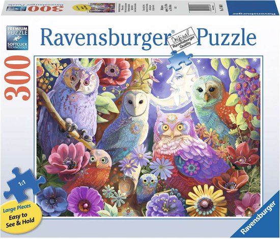 Ravensburger Night Owl Hoot Puzzle - 300 Large Format Pieces