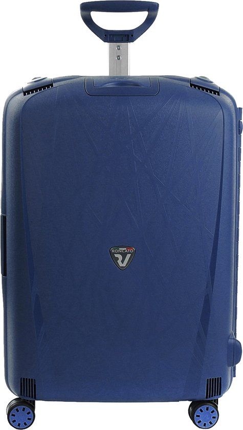 Roncato Light 4-Wheel Trolley - 75cm - Navy Blue