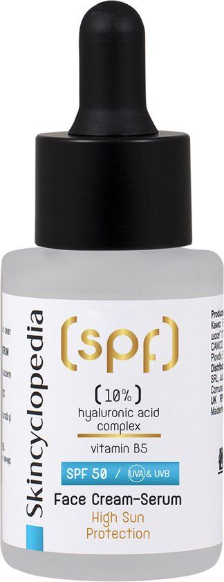 Skincyclopedia SPF 50 Hydrating Face Cream-Serum | 30ml