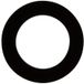 BEG Luxomat PD11 Afdekring (52 mm) noir