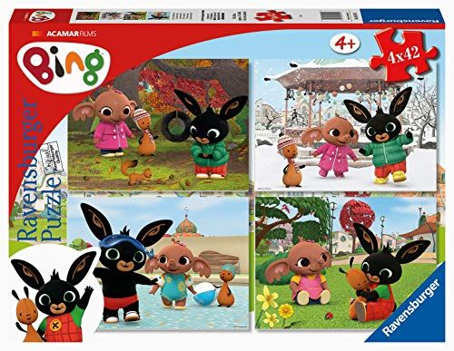 Ravensburger Bing - 4 Puzzels - 42 Delen - 4 Jaar