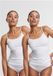 Urban Classics Basic katoenen tanktops (Set van 2) Dames Top - wit - XL