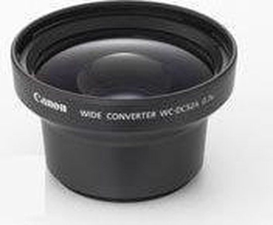 Canon WC-DC52A Externe lens converter Zwart