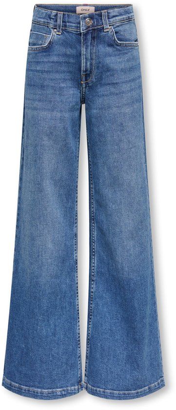 ONLY KOGCALIFORNIA wide flared broek Blauw Maat 146