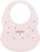 Nattou Mealtime Slabbetje met Opvangbakje - 28 cm - Roze