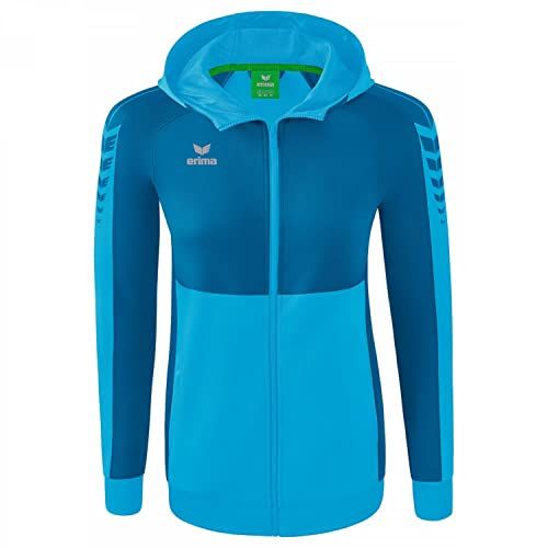 Erima Six Wings trainingsjack met capuchon voor dames - 4062075103549