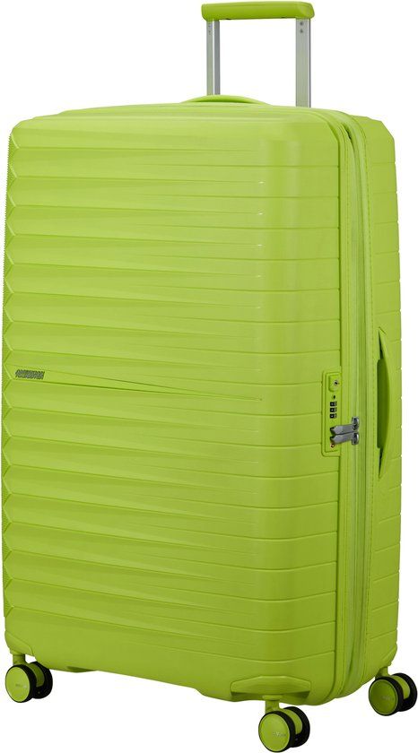 American Tourister Fastforward Spinner Koffer 68 cm Uitbreidbaar Neon Lime