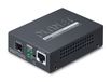PLANET GT-915A Web/SNMP Man convertisseur de média réseau Noir