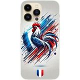 Apple iPhone 14 Pro Max Coq francais bedrukt siliconen hoesje