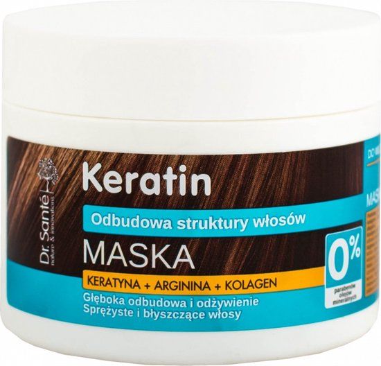 Dr. Santé Masker voor haar met keratine, arginine, collageen