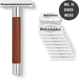 Störtebekker® Premium Veiligheidsscheermes 'Solingen' Notenhout
