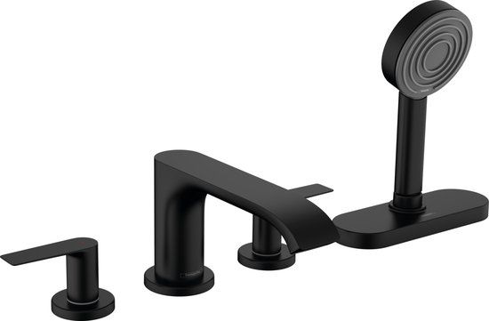 Hansgrohe Vivenis 4-gats badrandmengkraan met sBox zwart mat