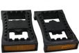 Shimano Set de réflecteurs de pédales SD-PD22 plastique noir 2 pièces