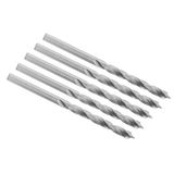 ENT 50050 Spiraalboor HSS-G geslepen. Met centreerpunt. Verpakt met 5 stuks in een kunststofbuisje. Boordoormeter (D) 5 mm, NL 48 mm, GL 85 mm, cilindrische schacht.