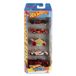Hot Wheels Let's Race, Set van 5 Jouets de course en métal à l'échelle 1:64 de la série Netflix