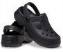 Crocs Classic Mary Jane Serie - Meisjes Clogs - Zwart - Maat EU 23-24