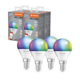LEDVANCE SMART+ WIFI LED lamp, frosted look, 4.9W, 470lm, Pakje van 4