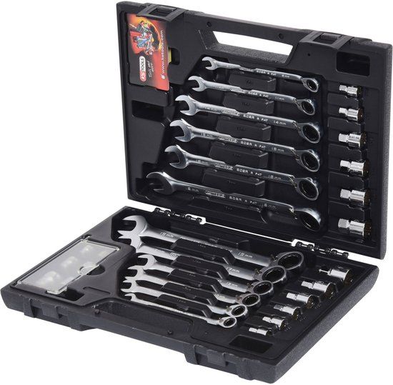 KS Tools 503.4960 Ring-steeksleutelset 30-delig 19 mm