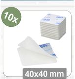 Quadrios Velcro dots White 10 piece(s)