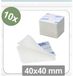 Quadrios Velcro dots White 10 piece(s)