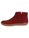 Glerups Laars met leren zool - Rood - Maat 43