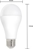 Aigostar LED A5 A60 9W E27 4000K Blanc