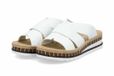 Rieker damesslippers V0636-80 met sleehak, wit