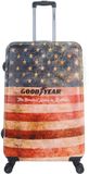 Goodyear Reiskoffer Authentic | Harde koffer / Trolley - L - 98 Liter - met print - Bedrukt