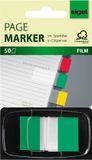 Sigel HN493 - Green - Rectangle - Removable - White on green - 25 x 43 mm