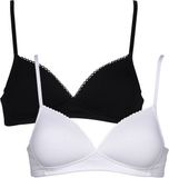 My Basic by After Eden After Eden BH Zonder Beugel - Set van 2 - Zwart/Wit