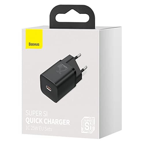 BASEUS Travel Charger Super Si 1C Quick Charger 25 W EU Black (CCSP020101)