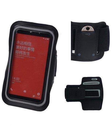 Best Cases Panda Best Cases Xiaomi Redmi Zwart Sport Armband Neopreen