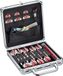 Casemaster Ternion Aluminium Opslag/Reiskoffer, Zwart, One Size