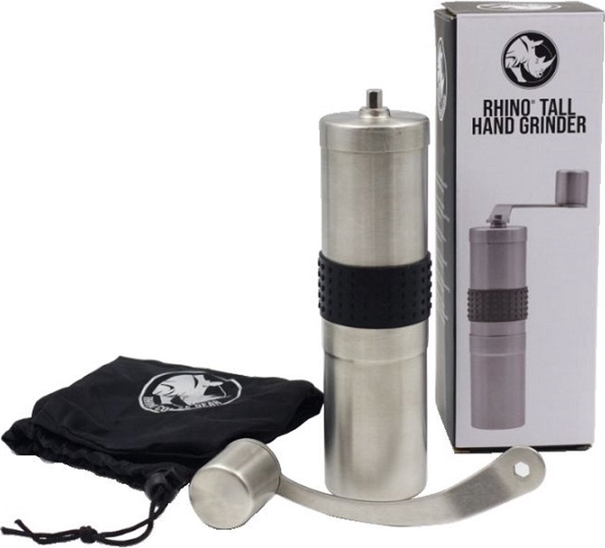 Rhino Coffee Gear Tall Hand Grinder RHHGT Koffiemolen kopen? Kieskeurig.nl helpt je kiezen