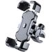 Miracase Universele telefoonhouder voor motorfiets, 2025: motorfiets mobiele telefoonhouder voor scooter/Vespa/bromfiets, compatibel met iPhone 16/15/14/13/12Pro Max en Samsung Galaxy S25/s24/s23/s22