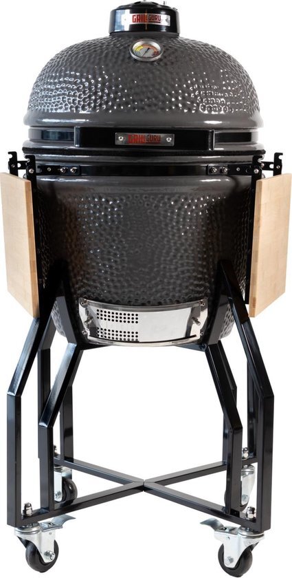 Grill Guru Original Medium houtskool barbecue / grijs / Keramisch / rond