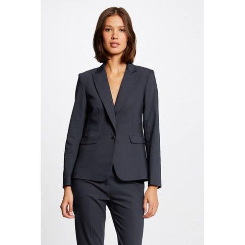 Morgan Blazerjas met knopen, fantasie, 222-vlime.f, blazer voor dames, Marinier
