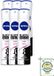 Nivea Deospray Invisible Black & White - 150 ml - 6 stuks
