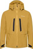 VAUDE Men's Monviso 2,5L Jacket, Jas, Regenjas, Outdoorjas, met kap, Hardshell Jas, Waterdicht, Heren, Maat M, Savanna