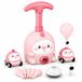 Jojoy - Ballon Auto Jouets - Voiture de course avec pompe - Jouets éducatifs à air comprimé - Sans piles - Cadeau enfant - Rose - LOONYCAR