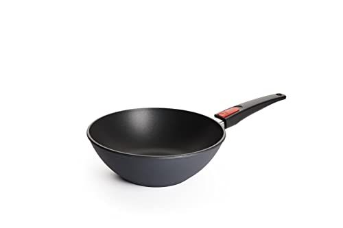 Woll Diamond Lite gietijzeren wok & mengpan Ø 26 cm