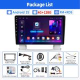 Autoradio Opel pour Opel Astra J et Buick Excelle/Verano - écran tactile de 23 cm - Android 15 - 4 Go de RAM et 128 Go de stockage - DAB+ - CarPlay et Android Auto - Caméra