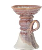Bloomingville Kandelaar aardewerk roze Soreyah 19cm