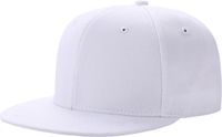 LGT JWLS Effen Hiphop Baseball Cap van Katoen - Wit