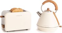 CREATE PACK - TOAST RETRO Broodrooster + KETTLE RETRO - Blanc
