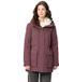 Vaude Manukau III Parka Dames Ruby Dusk 40