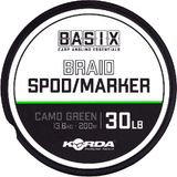 Korda Basix Spod/Marker Braid Green 200cm 14kg