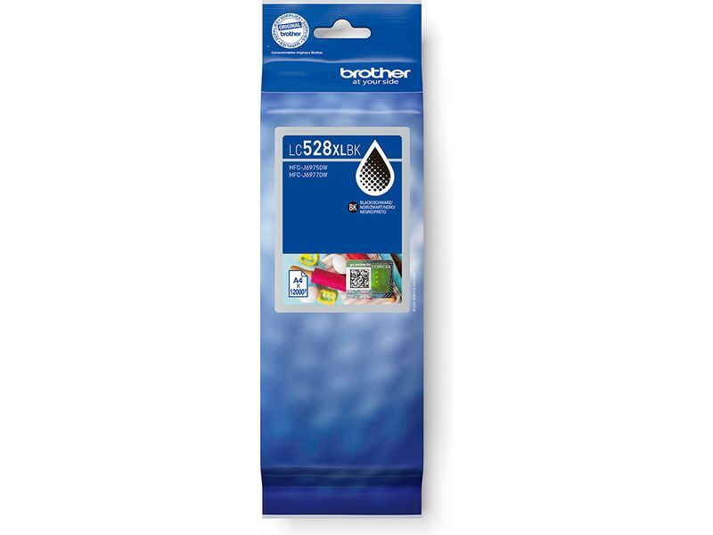 Brother LC-528XLBK inktcartridge zwarte ultra hoge capaciteit (origineel)